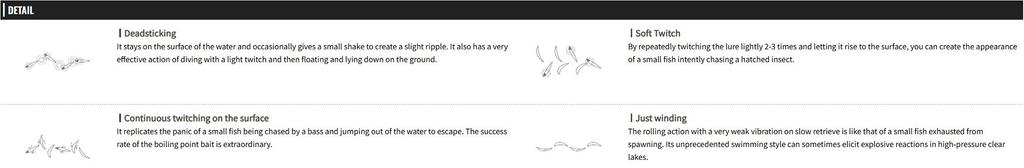 OSP Bent Minnow 76F Floating Minnow Lure GH-64 (6257)