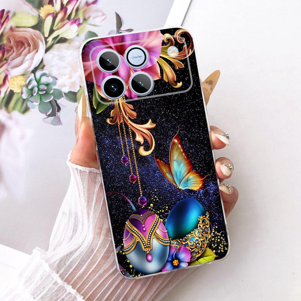 Clear Casing For Honor Win 5G AAP-AN00 Case For Honor Win 5G Cover Luxury Cute Cat Fashion Butterfly Cool Painted