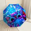 1pc Cyberpunk Gamepad Pattern Umbrella Design Automatic Opening and Closing Umbrella, High-quality Travel Umbrella,  c1128159