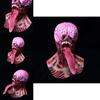 Latex Zombie Mask With Long Tongue For Halloween Cosplay Party Costume Accessory