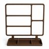 Earring Organizer Jewelry Brown Stand for Dressing Table