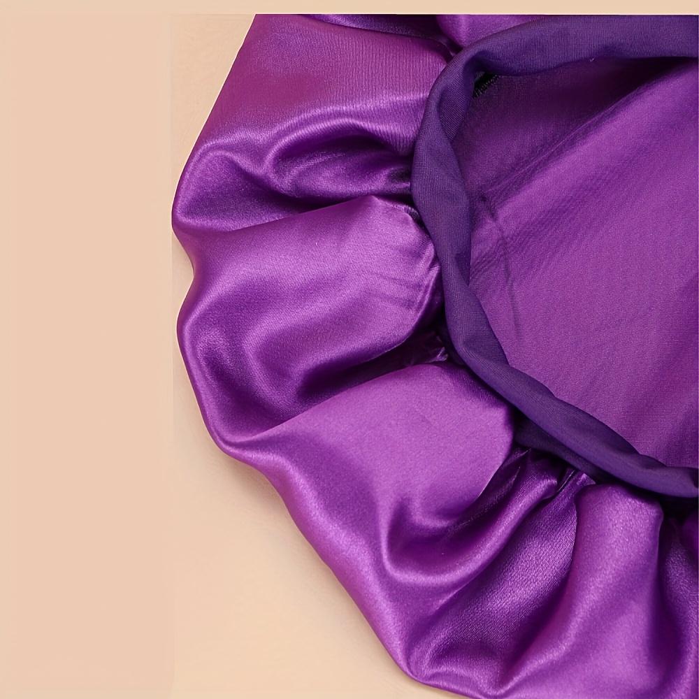 Satin Bonnet Hair Bonnet For Sleeping Silk Bonnets For Women With Elastic Soft Band For Hair Care