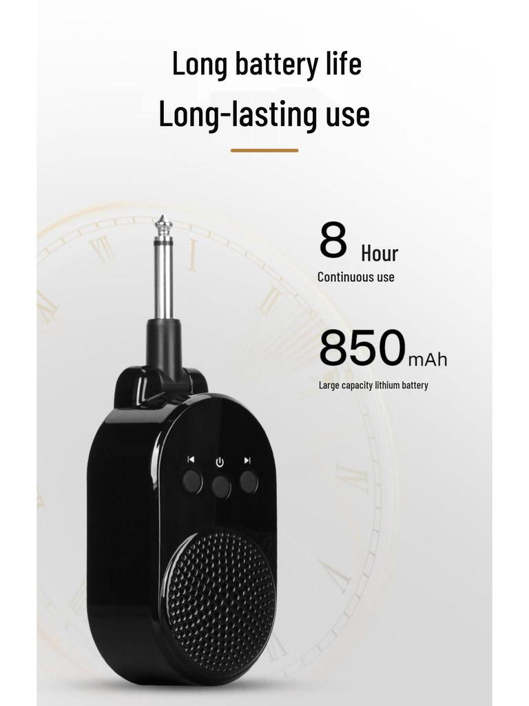 Bluetooth Mini Amplifier Speaker for Electric Wind Instruments with USB Flash Drive