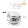 One Set 0-15 PSI Pressure Gauge and Fuel Block Manual Adjustable 1-5 PSI Fuel Pressure Regulator Carburetor Carb Fuel Pump Kit