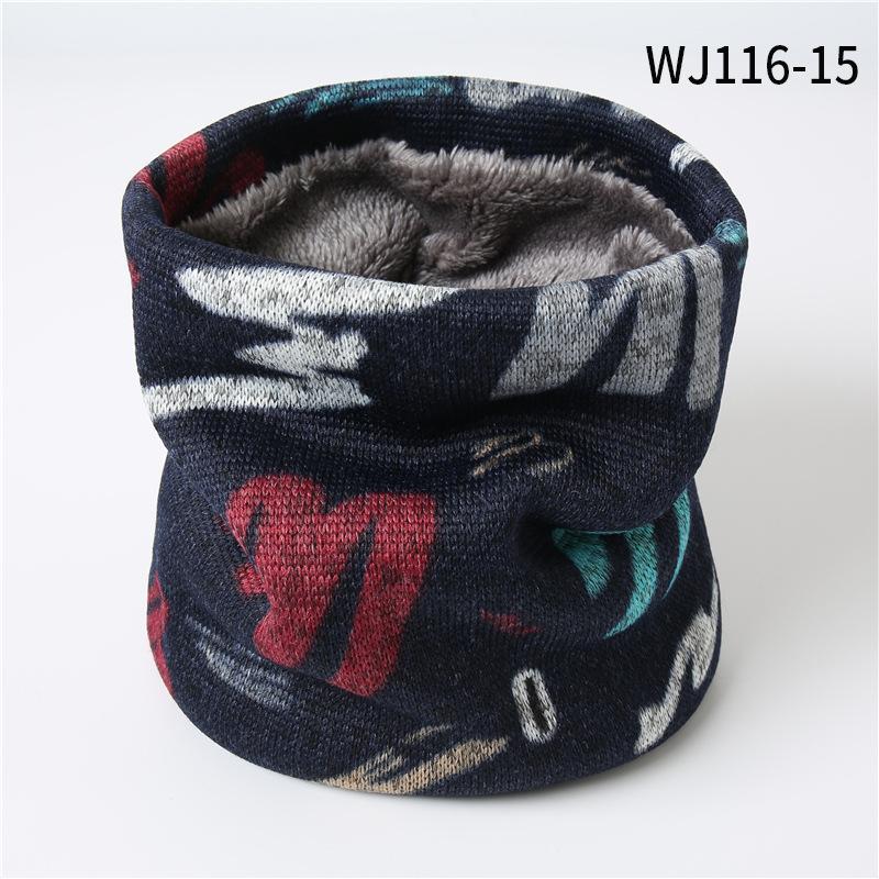 New Women Neck Cover Children Autumn Winter Cold Warm Men Fashion Neckerchief Solid Knitted Scarf Decoration Thickening Fleecing