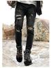 Men's High Top Waterproof Snow Boots with Thick Velvet Lining