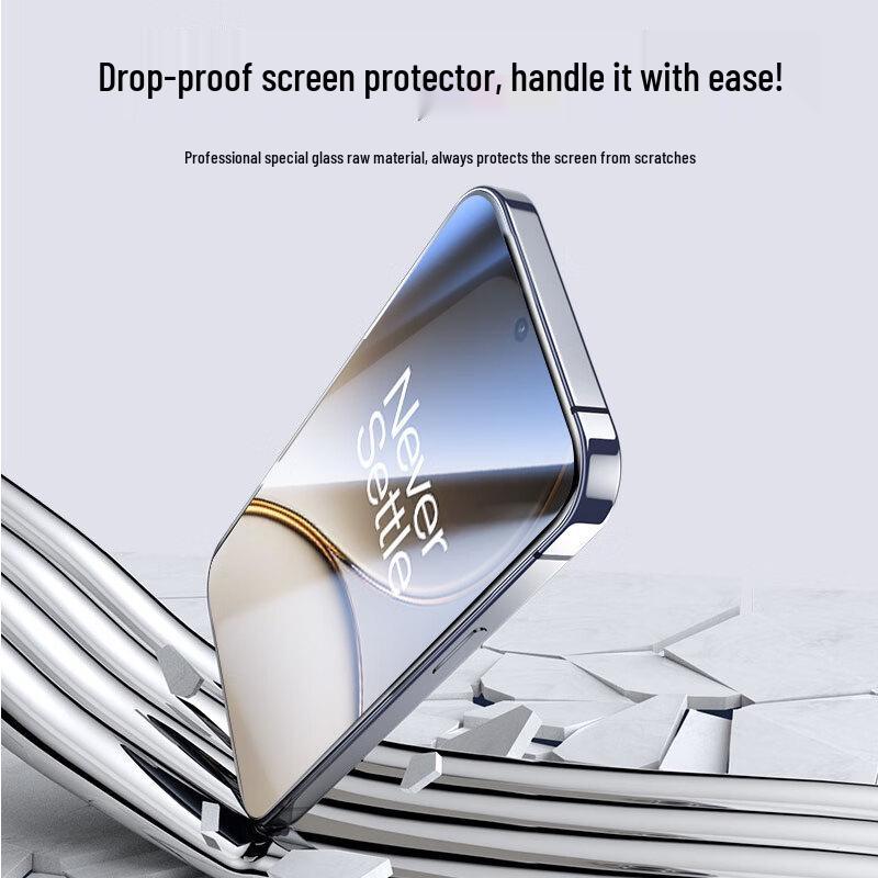 OnePlus 15T Tempered Glass Screen Protector (2-Pack)