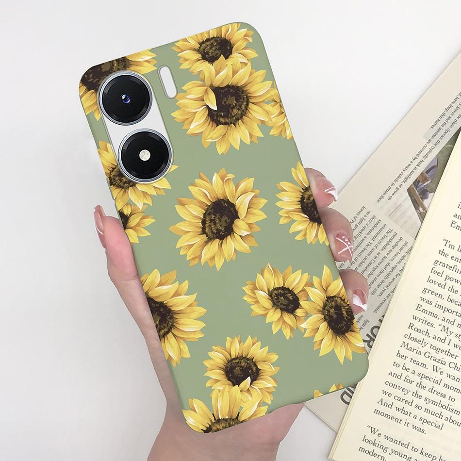 Phone Case For Vivo Y02S Case V2203 Bumper Soft Silicone Back Cover for Vivo Y16 Funda Butterfly Case for VivoY02S Y 02S Y 16