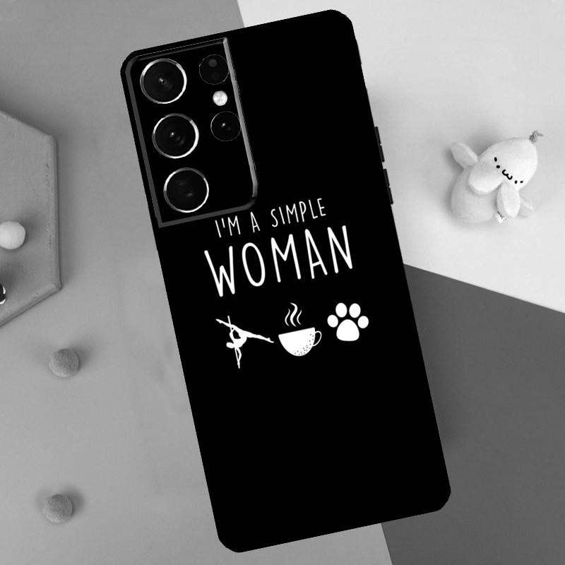 Pole Dancer Dancing Back Case For Samsung Galaxy S25 S24 S22 S23 S26 Ultra Plus S20 S21 FE S10 S25 FE Soft Cover