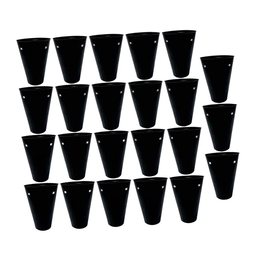23Pcs Flower Buckets with Base Multipurpose Decorations Flower Vase Buckets for Indoor Outdoor Wedding Home Garden Farmhouse