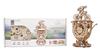Ugears אוטומט רוכב אופניים 70148 פאזל עץ לא נדרש דבק דגם תלת מימדי עשה זאת בעצמך בעבודת יד הרכבה אוסף פסלון אוקראינה מתנה חינוכית