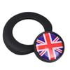 One-button Start Button Car Decoration Sticker Silver And Black Metal Material Epoxy Pattern For MINI COOPER R55 R56 R60 R61