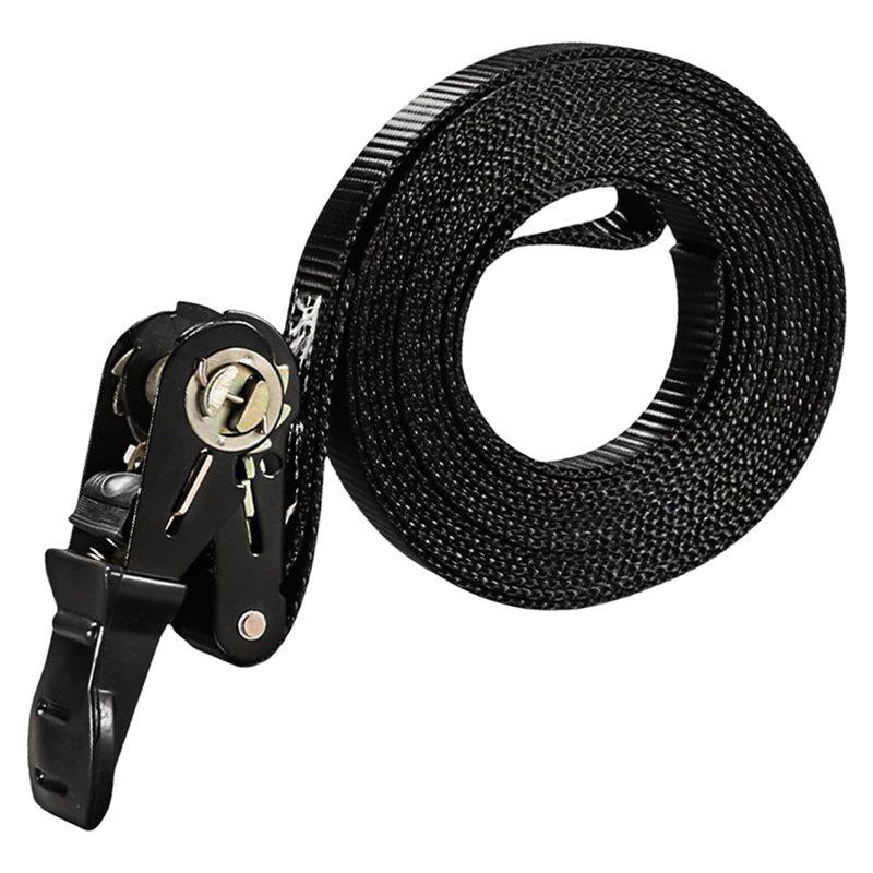 Ensures Heavy Load Transport Strap 500Cm Lashing Strap Extra Strong Webbing Abrasion Resistant For Secure Transportation