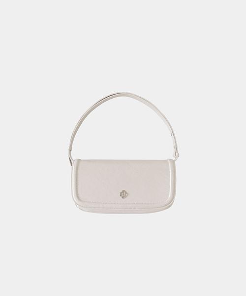 Heeari Peony Baguette Bag_Ivory