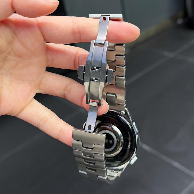 Luxury Stainless Steel Strap For Samsung Galaxy 8 40mm 44mm/8Classic 46mm Ultra(2025) Metal Band For Samsung Galaxy Watch Ultra