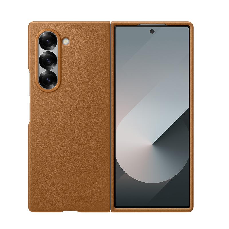 

Подходит для кожаного чехла для мобильного телефона со складным экраном Samsung ZFOLD7, кожаного чехла-пулл FOLD6, магнитного защитного чехла Zflip7 FOLD6 (with packaging)