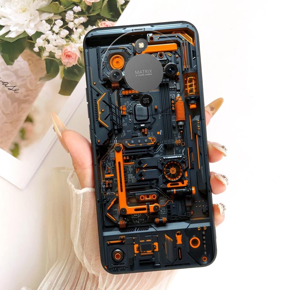 For Honor X9d Case Magic8 Lite Cute Fashion Cartoon Cover Soft TPU Phone Case For Honor Magic 8 Lite X 70 HonorX9d HonorX70 Bags