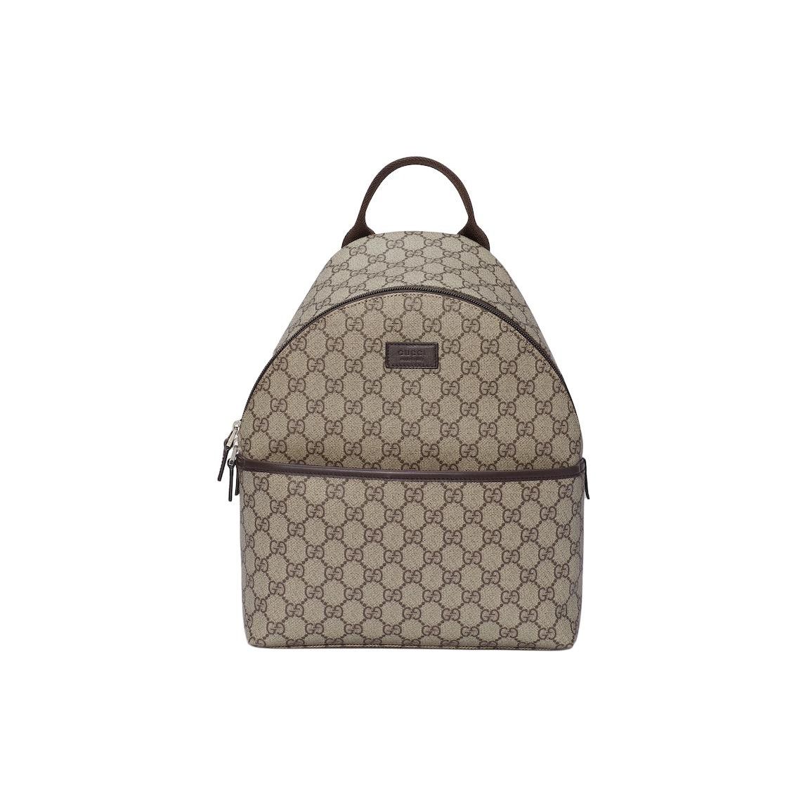 

Gucci GG Canvas Leather Backpack for Daily Commute Travel School Shopping 782708FAC4E9771 Basic Set (Bag+Dust Bag)
