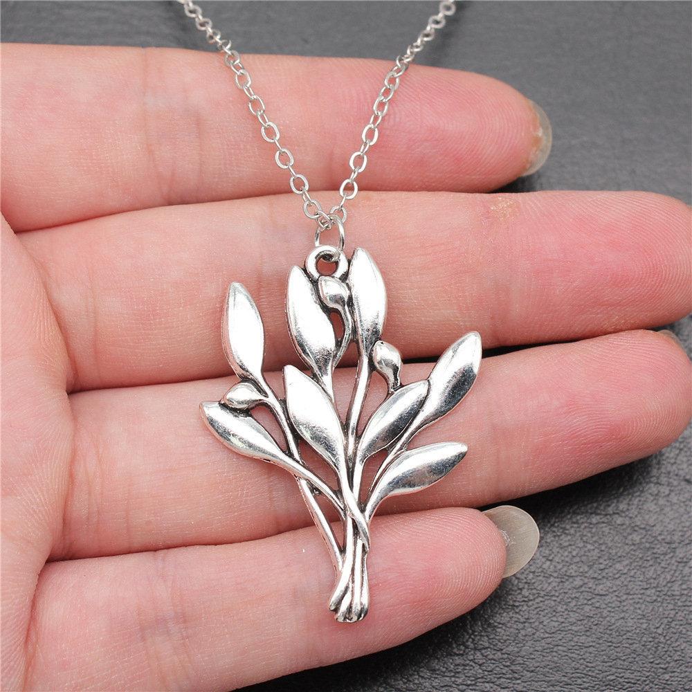 Tree of Life Floral Mandala Pendant Antique Bronze Metal Bridesmaid Choker Necklace Trendy Gift