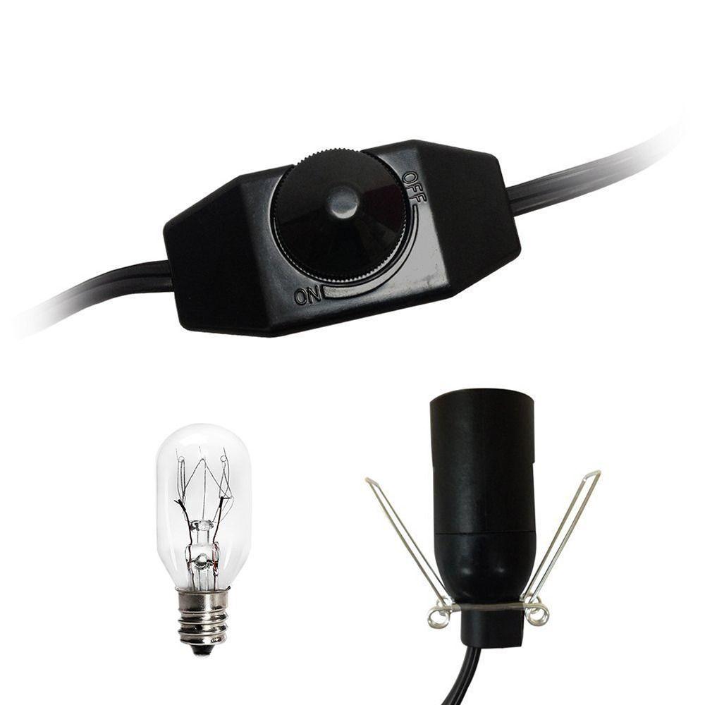 Durable with Dimmer Switch E12 Bulbs Salt Rock Lamps Salt Lamp Salt Lamp Cord Light Bulb Holder