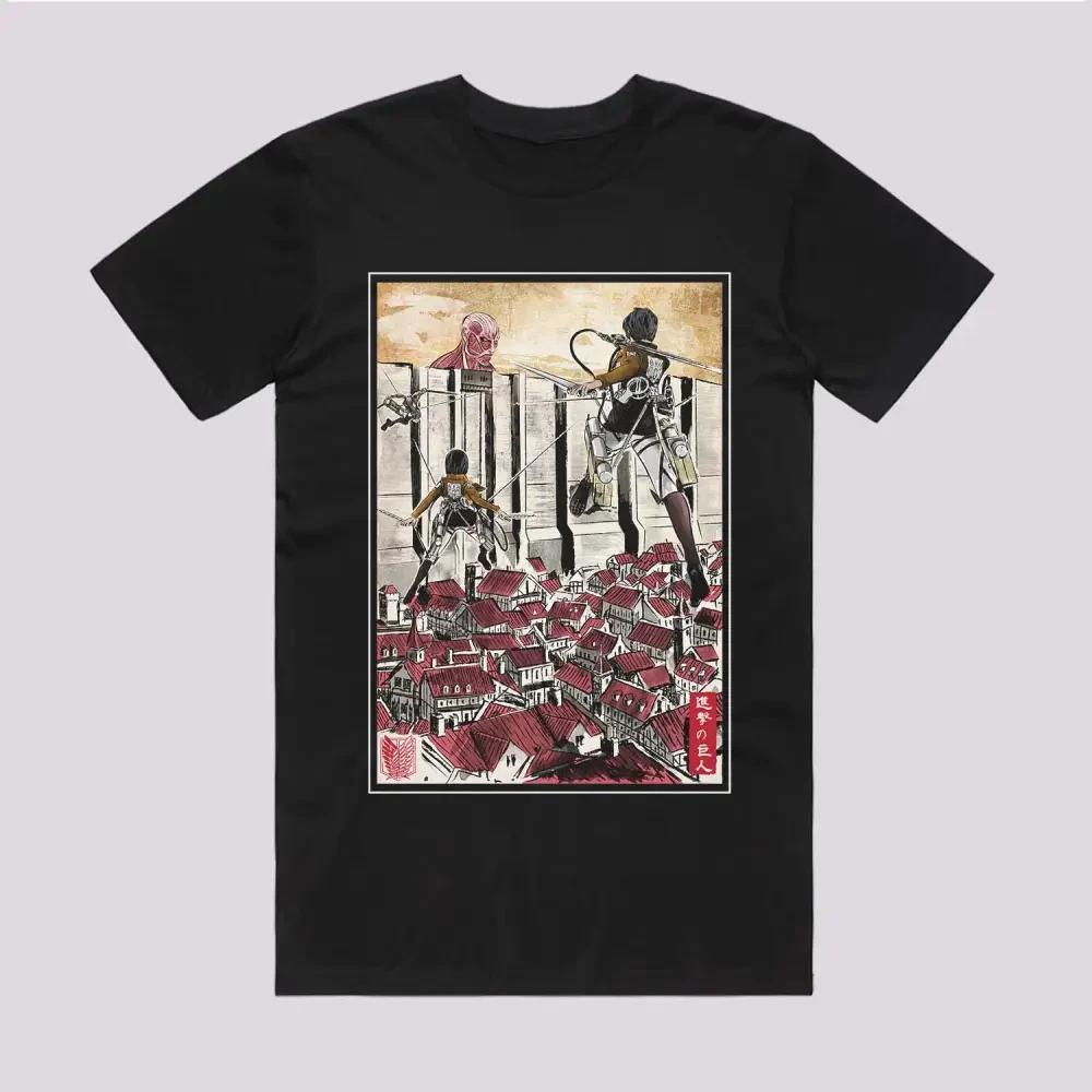 Anime Defending The Wall Tshirt Size S4xl Gift For Friends For Kids
