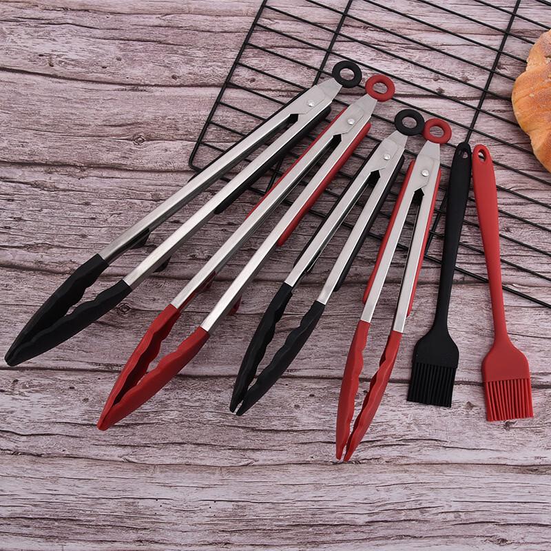SMVP Silicone Barbecue Tongs