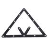 6Pcs Billiard Positioning Paper Secure Fit Billiard Triangle Positioning Sticker for Chinese Black 8 Ball Positioning