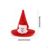 Pet Christmas Hat Pointed Cap Cat Costume Accessory for Small Dogs Cats Dog Santa Headwear