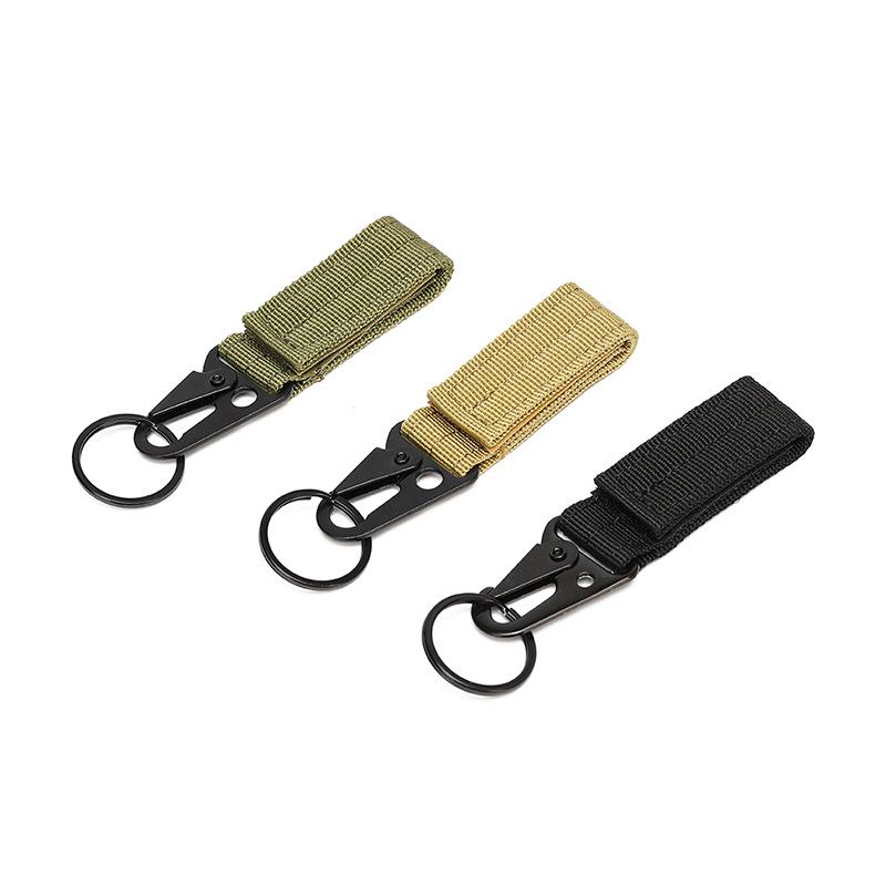 EDC Outdoor 1000D Key & Coin Pouch - Hook for Earphones and Cables