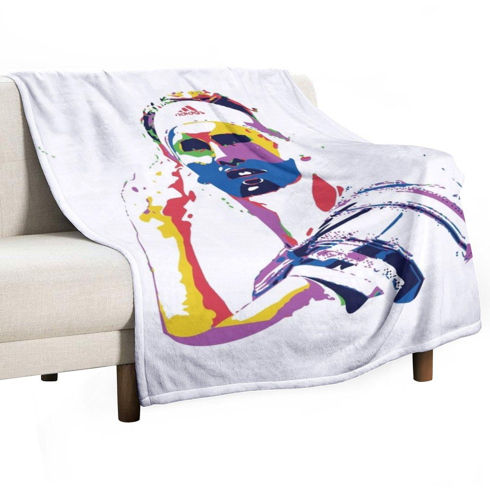 zverev alexander tennis player Throw Blanket warm winter christmas decoration anime Weighted Blankets 30x40in