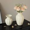 French Creative Ceramic Vase Cream Wind Ornament Living Room Flower Arrangement Water Flower Home Dining Table Decoration
