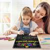 Back to School Board First & Last Day of Kindergarten Sign Double-Sided Erasable Chalkboard Message Board For Preschool