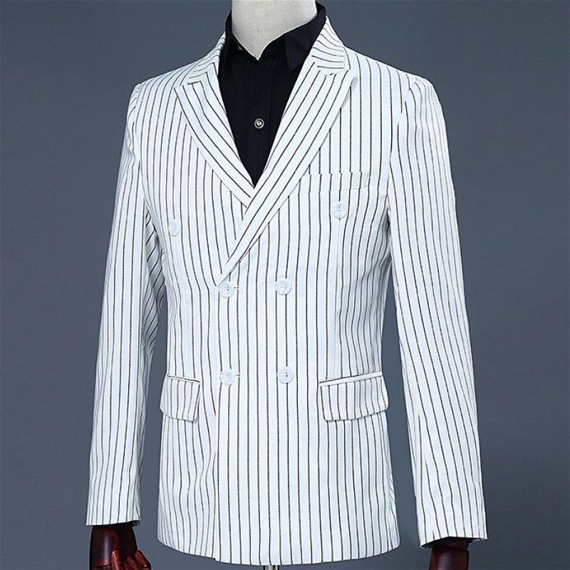 white striped jacket