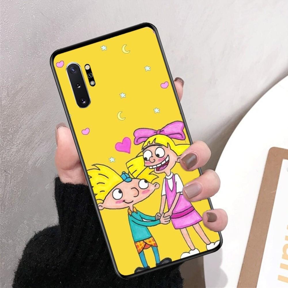 Hey Arnold Helga Bonito Phone Case For Samsung Note 8 9 10 20 Pro Plus Lite M 10 11 20 30 21 31 51 A 21 22 42 02 03