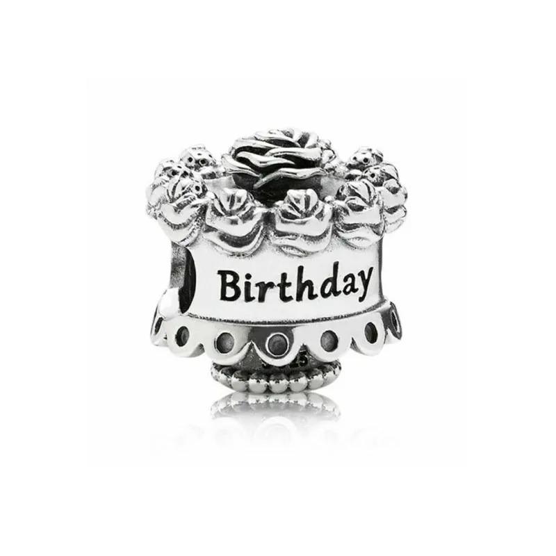 925 Silver Heart Beads DIY Bracelet Women Birthday Jewelry Gifts Fine Beads Pendant Charms