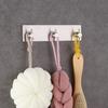 Stainless Steel Self Adhesive Hooks Sticky Wall Door Hook Robe Tea Towel Rustproof Towel Rack, Clothes Coat Hanger