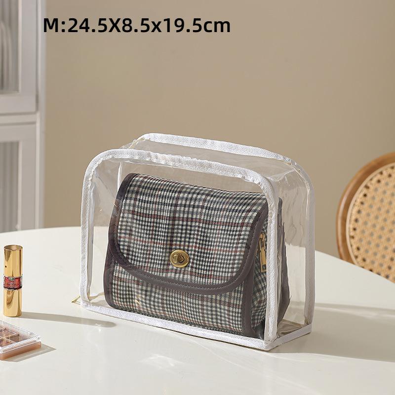 Dust-Proof Transparent Luxury Handbag Storage Bag Organizer Hanging Handbag Cover with Zipper High Capacity Storage Bags