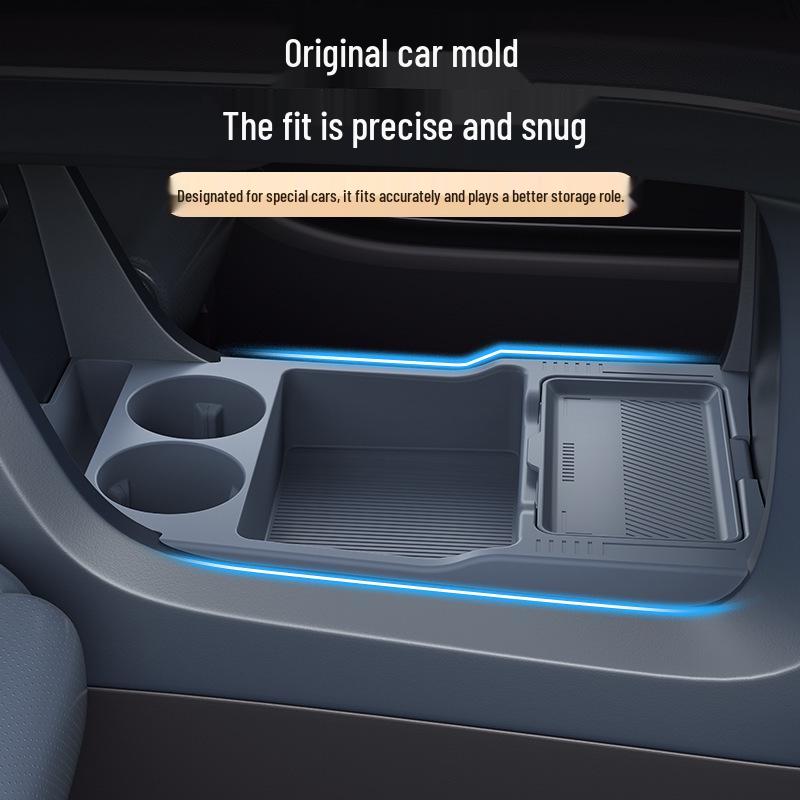 Compatible with 26 Nio ES8 Models: Center Console Glasses Organizer & Storage Box for Car.