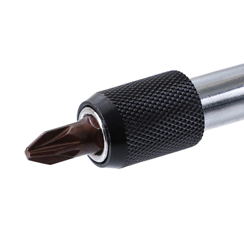 3 ks/sada 801 802 až 1/4 palce Magnetický šroubovák s magnetickým šroubovákem Držák bitů Rychloupínací elektrické vrtací tyčové nástroje