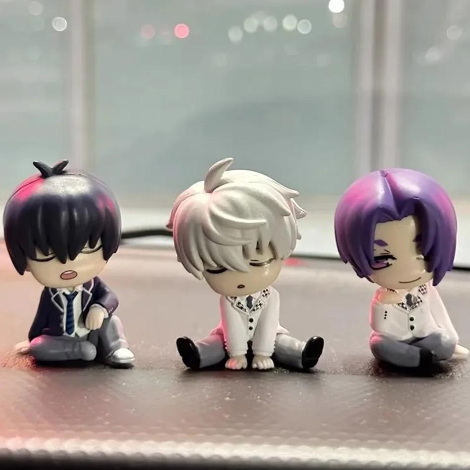 Aixlan Q Version BLUE LOCK Figure Bachira Meguru Nagi Seishiro PVC Anime Figure Q Version Models Pvc Statue Doll Gift