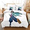 Cool Popular Manga The Elusive Samurai Pattern 3 In 1 Bedding Set Quilt Cover With Two Pillowcases Comfortable Household Bed Sup