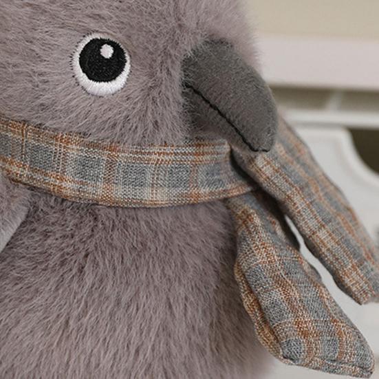 5 Inch Plush Shoulder Magnet Stuffed Animal Toy Cute Parrot/Crow/Cockatiel/Owl Birds Plushies Present for Kids Teens Adults