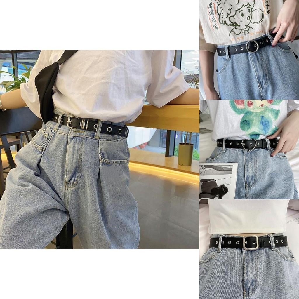 Womens Square Versatile Buckle Belt Perfect For Student Fashion And Wear Casual