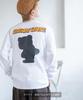 [IMPROVES] [SIDEWAYSTANCE] Silhouette Downer Bear Long Sleeve T-Shirt