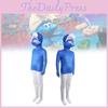 The Smurfs Cosplay Bodysuit Costume For Kids Halloween Dress-up