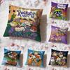 Cartoon R-RugratsS Cushion Cover Premium Comfort Reversible Pillow Cove -Two In One Design for Any Room & Car Interior