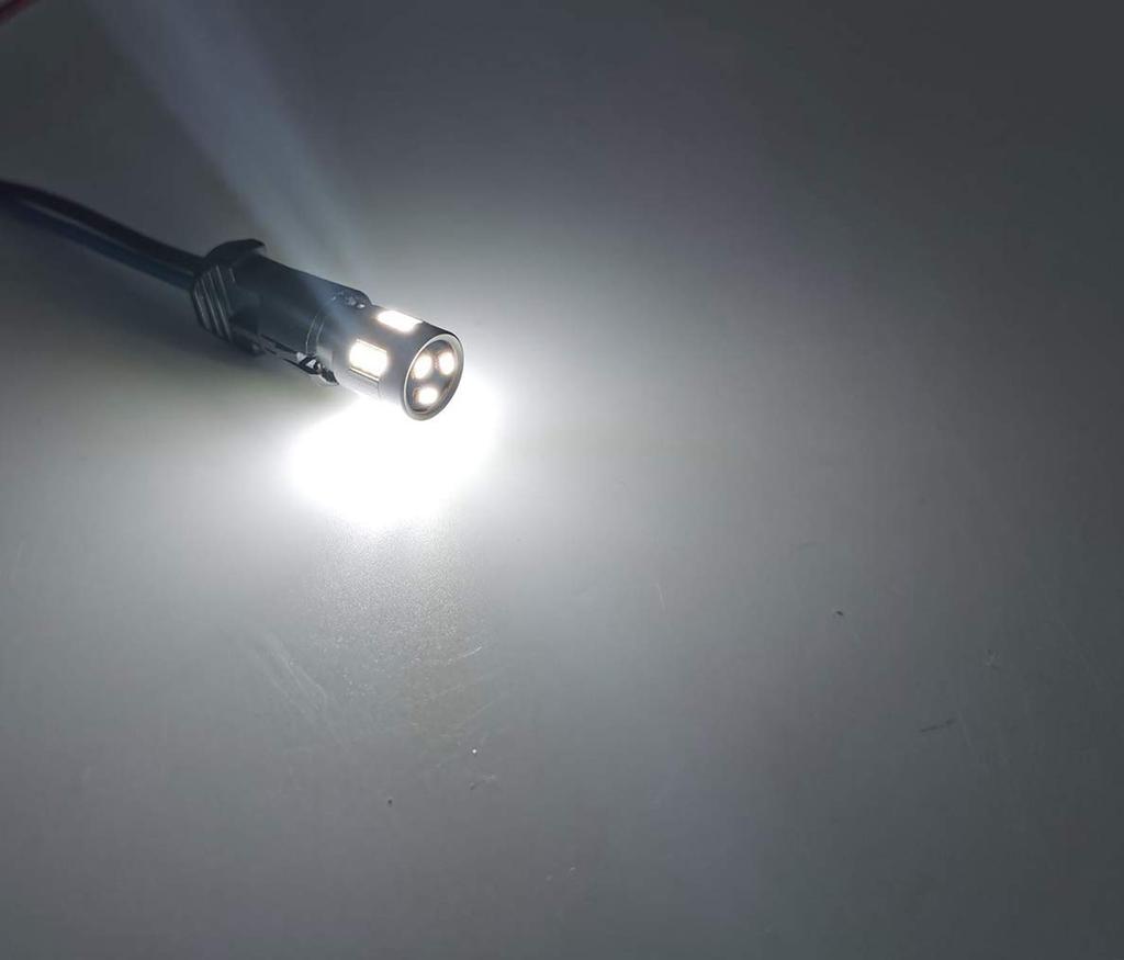 BestQ LED Bulb T10 High Super 3014 for Position License Plate Interior Reverse 2 Bulbs Included Brightness, Bright, White, 18-LED Chip, 10V-24V,