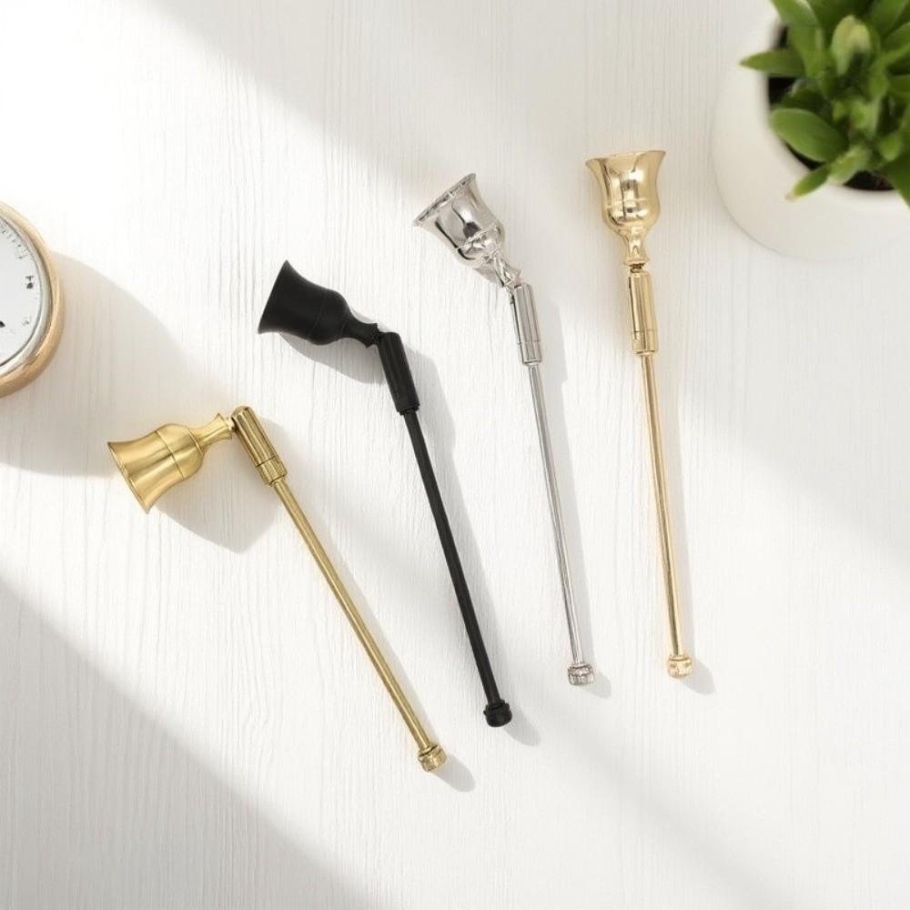 Bell Shaped Candle Snuffer Swingable Flame Cover Elegant Candle Extinguisher  Home