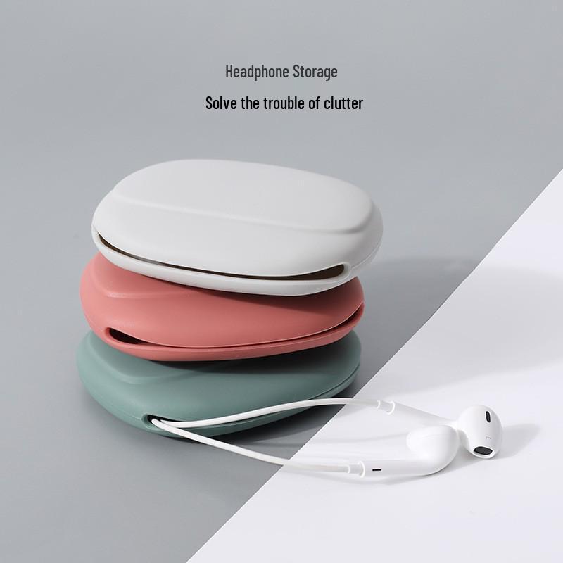 Portable Silicone Earphone and Cable Organizer Pouch
