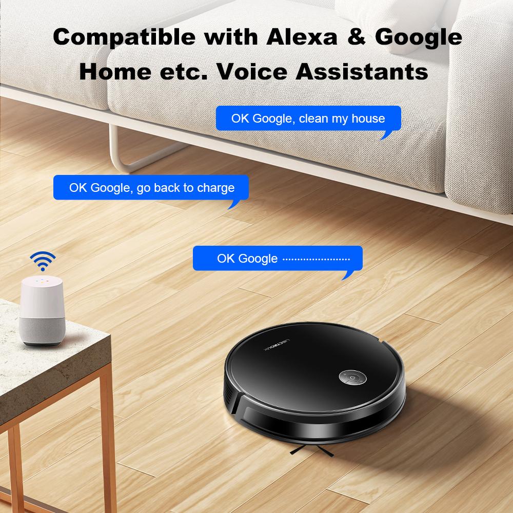 LIECTROUX C7 Robot Vacuum Cleaner AI Map Route,Memory,Super Smart Partition,WiFi App,6000Pa Suction,Electric WaterTank,Wet Mop